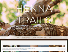 Tablet Screenshot of hennatrails.com